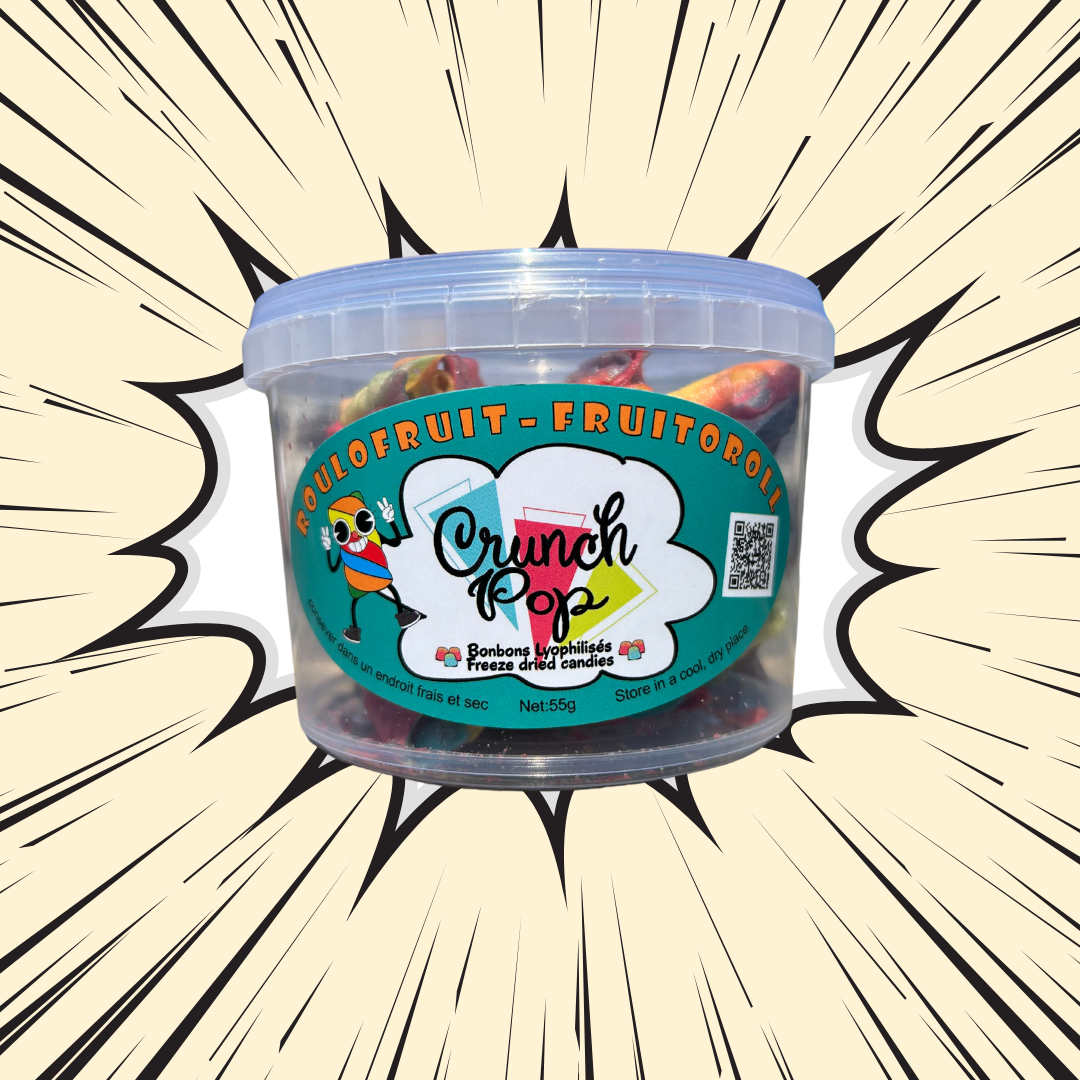 CrunchPop Freeze Dried Candies - Freeze Dried fruit roll up's