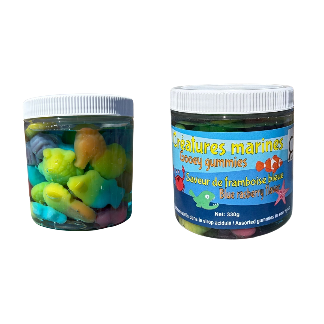 Crunchpop - Assorted Jujubes in Syrup (Gooey gummies)
