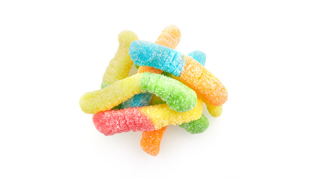 Bonbons Lyophilisés CrunchPop - Vers de terre sûrs lyophilisés 35g
