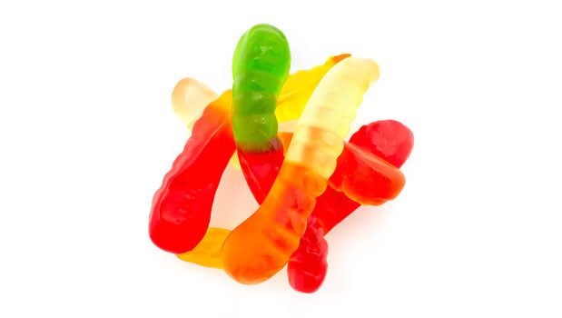 Bonbons Lyophilisés CrunchPop - Vers de terre lyophilisés 35g